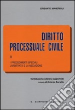 Diritto processuale civile (3) libro