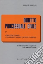 Diritto processuale civile (4) libro