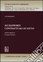 Sui rapporti contrattuali di fatto libro