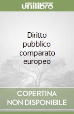Diritto pubblico comparato europeo