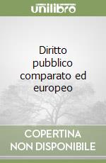 Diritto pubblico comparato ed europeo