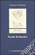 Parole di bioetica libro