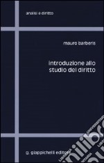 Introduzione allo studio del diritto libro