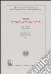 Studi economico-giuridici (2003-2004). In memoria di Franco Ledda. Vol. 60 libro