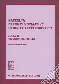 Raccolta di fonti normative di diritto ecclesiastico