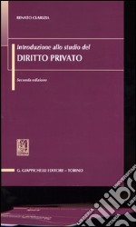 Introduzione allo studio del diritto privato libro