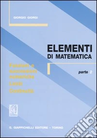 Elementi di matematica (2) libro