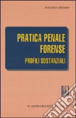 Pratica penale forense. Profili sostanziali libro