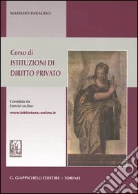 Corso di istituzioni di diritto privato libro