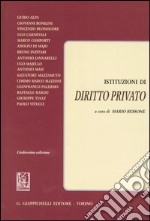 Istituzioni di diritto privato libro