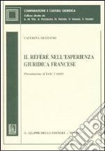 Il référé nell'esperienza giuridica francese libro