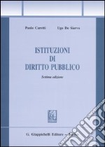 Istituzioni di diritto pubblico libro