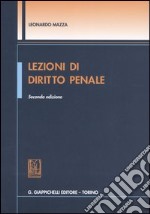 Lezioni di diritto penale (1) libro