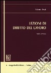 Lezioni di diritto del lavoro libro