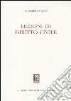 Lezioni di diritto civile libro di Amadio Giuseppe