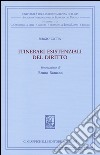 Itinerari esistenziali del diritto libro