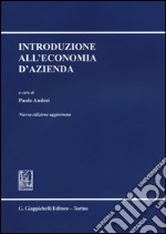 Introduzione all'economia d'azienda libro