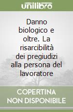 Danno biologico e oltre. La risarcibilità dei pregiudizi alla persona del lavoratore libro