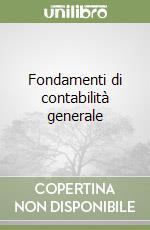 Fondamenti di contabilità generale libro