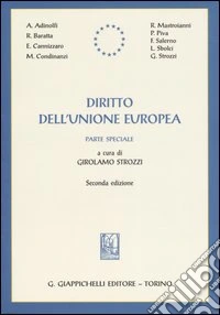 Diritto dell'Unione Europea. Parte speciale libro