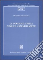 La doverosità della pubblica amministrazione libro