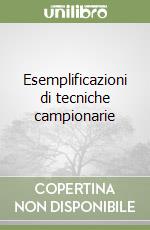 Esemplificazioni di tecniche campionarie libro