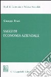 Saggi di economia aziendale libro di Bruni Giuseppe