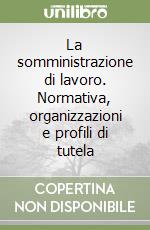 La somministrazione di lavoro. Normativa, organizzazioni e profili di tutela libro