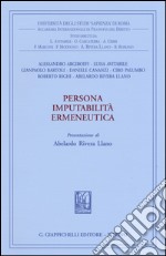 Persona imputabilità ermeneutica libro