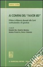 Ai confini del «favor rei». Il falso in bilancio davanti alle Corti costituzionale e di giustizia. Atti del Seminario (Ferrara, 6 maggio 2005) libro