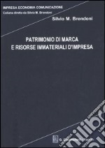 Patrimonio di marca e risorse immateriali d'impresa libro