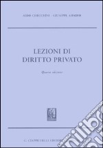 Lezioni di diritto privato libro