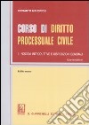 Corso di diritto processuale civile. Ediz. minore (1) libro