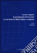 Lavoro e impresa: la partecipazione dei lavoratori e le sue forme nel diritto italiano e comparato libro