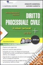 Diritto processuale civile. Con aggiornamento online libro