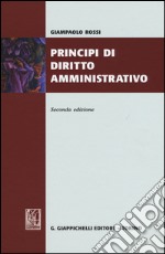 Principi di diritto amministrativo libro