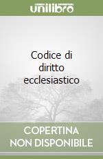 Codice di diritto ecclesiastico libro