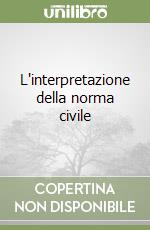 L'interpretazione della norma civile libro