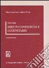 Lezioni di diritto commerciale comunitario libro