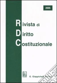 Rivista di diritto costituzionale (2005) libro