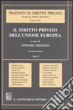 Il diritto privato dell'Unione Europea libro