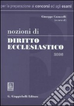 Nozioni di diritto ecclesiastico libro