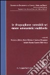 Le disuguaglianze sostenibili nei sistemi autonomistici multilivello libro