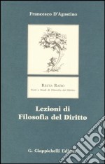 Lezioni di filosofia del diritto libro