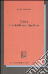 Critica del nichilismo giuridico libro