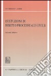 Istituzioni di diritto processuale civile libro