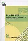 Le prove civili libro