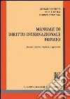 Manuale di diritto internazionale privato libro