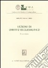 Lezioni di diritto ecclesiastico libro