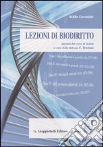 Lezioni di biodiritto. Appunti del corso di lezione